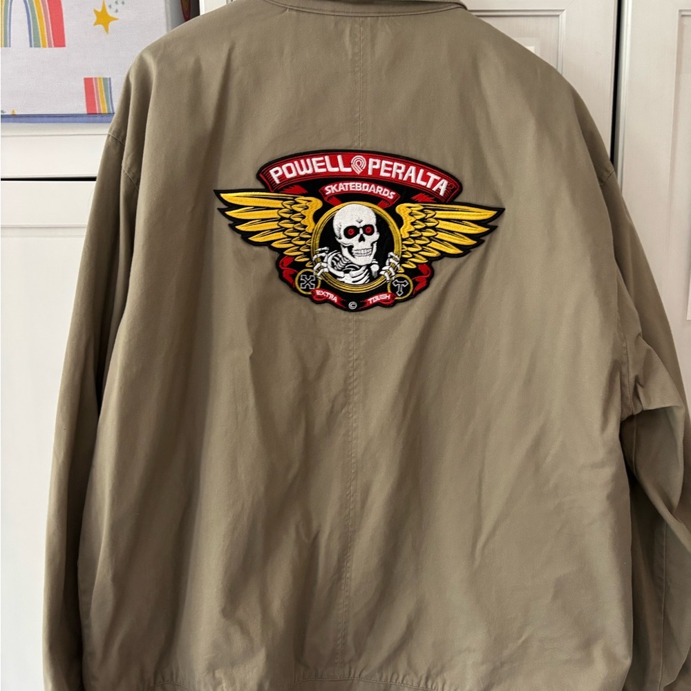 Powell Peralta Men's Lightweight Jacket - Tan - Picture 4 of 4